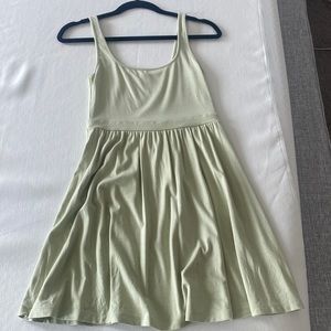 Aritzia Wilfred mini market dress. Size small. Worn once. Soft light green.